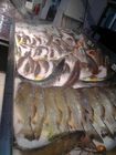 2 m Balık ekran dondurulmuş balık süpermarket ekran için balık vitrin balık sayacı