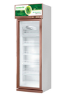 Dik Soğutucu Ticari Cam Kapı Buzdolabı Soğuk İçecek İçecek Ekranı