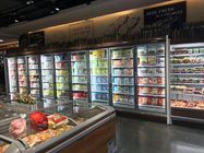 5 Kapı Süpermarket Dondurucu Ekran Beyaz Renk Süpermarket Dondurulmuş Vitrin