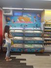 Süpermarket Çift Cam Kapı R404a Dondurma Teşhir Dondurucu