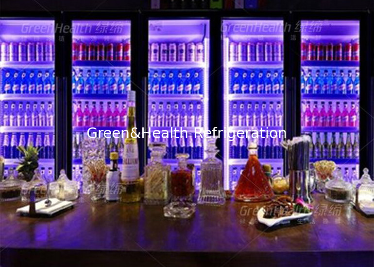 No Top Light Box 740L CCC Otomatik Dondurma İçecek ve Şarap Soğutma Buzdolabı