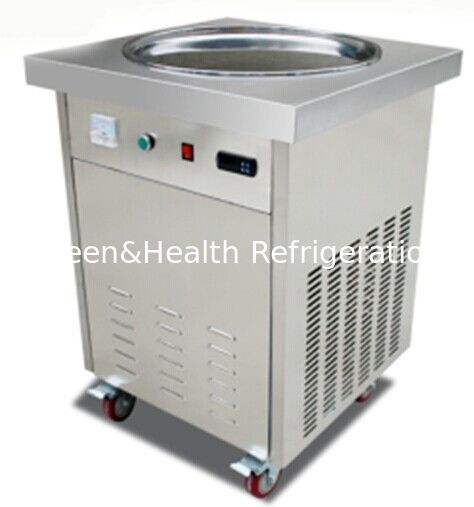 1.5kw Hızlı Dondurma Hızı Kızarmış Dondurma Makinesi, 201 Paslanmaz Çelik Yapılı