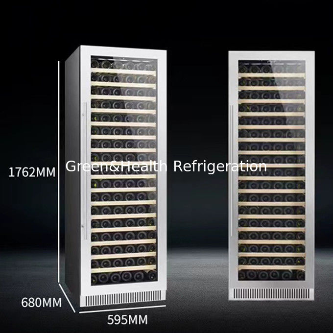 ETL Sertifikası 360° Havalandırma Şarap Soğutucu 418L 220V 50HZ Otomatik Dondurma Sistemi ile