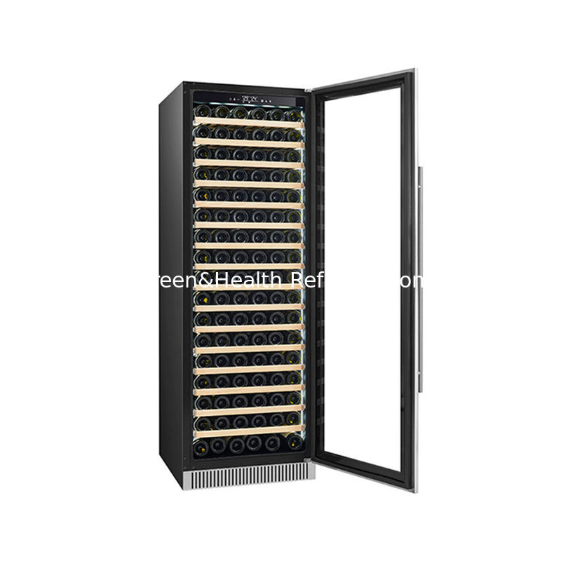 ETL Sertifikası Özelleştirilebilir 185 Şişe 445L Şarap Ekranı 110V 220V 50HZ 60HZ ile Buzdolabı