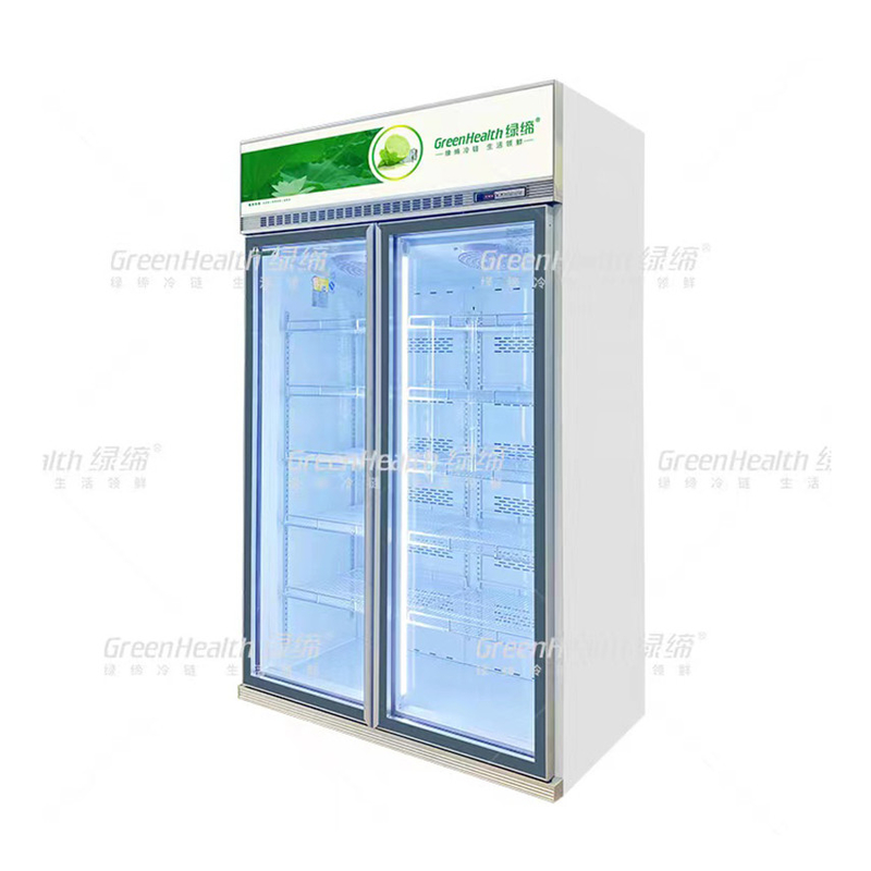 Süpermarket soğutma çözümü için dijital denetleyici ile 5 katmanlı ticari içecek soğutucu
