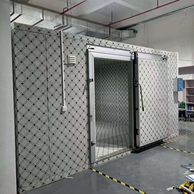 Soğuk depolama odası Walk-In's Cooler Walk-In buzdolabı soğutma sistemi ile
