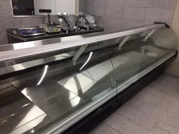 2-6°C Kasap Dükkanı Deli Açık Kapılı Dondurucu