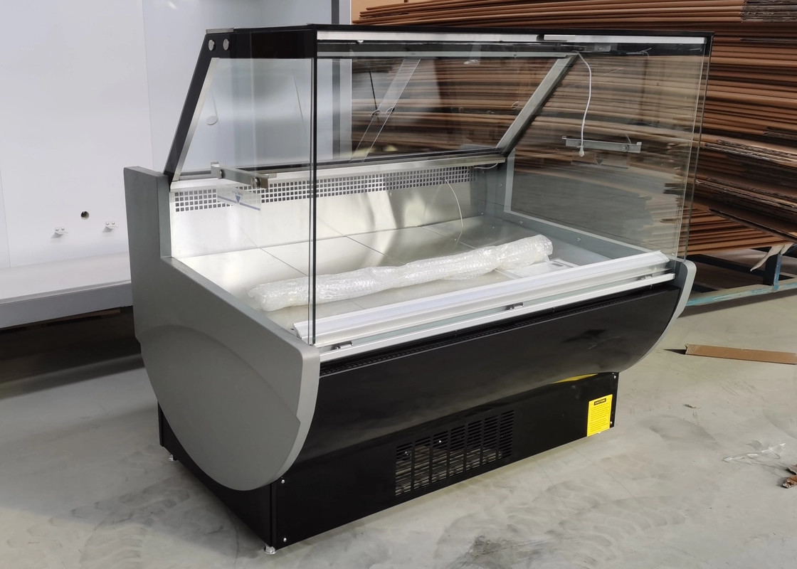 Kare Cam Ekranı Deli Ekranı Açık Kapı Sıcaklık Aralığı 2-6°C ve Performans