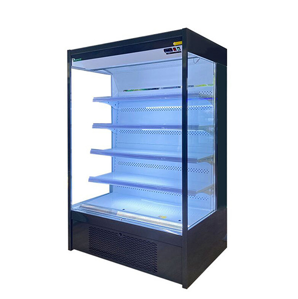 Süpermarket/Kolaylık mağazası Gıda depolama ekranı Küçük ticari buzdolabı