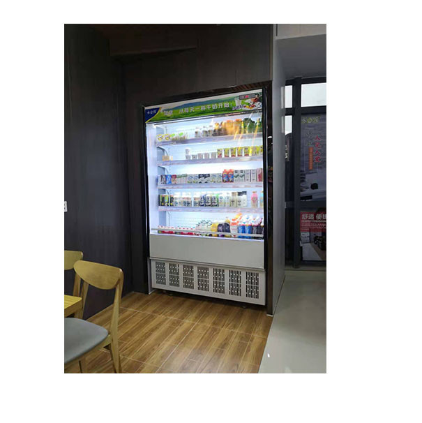 Süpermarket/Kolaylık mağazası Gıda depolama ekranı Küçük ticari buzdolabı