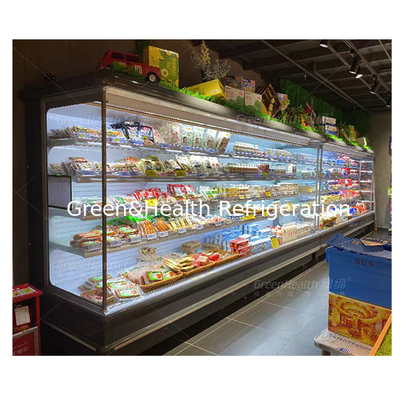 Avrupa Tarzı Dış Birim Açık Hava Perde Dondurucu Gıda/Gizellikler/Fruit Göstermek İçin