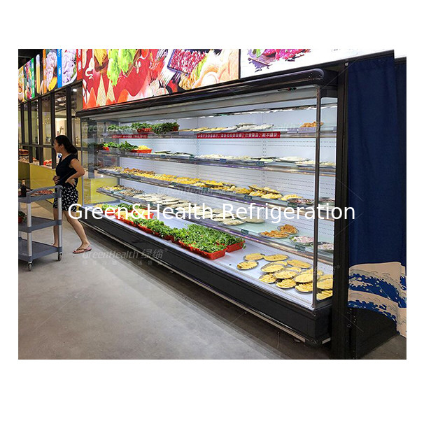 Avrupa Tarzı Dış Birim Açık Hava Perde Dondurucu Gıda/Gizellikler/Fruit Göstermek İçin