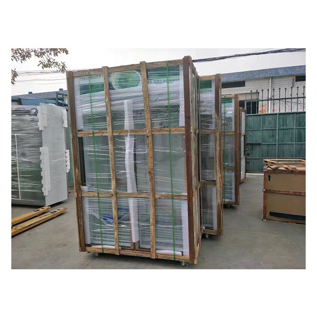 Ticari süpermarket / mağaza üç cam kapı ekonomi buzdolabı ekran dondurucu