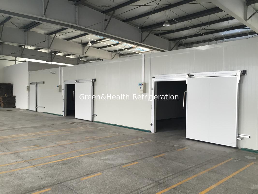Özelleştirilmiş Boyut Modüler Soğuk Hava Deposu PU Paneller Soğuk Oda Sıcaklığı -18 Derece C
