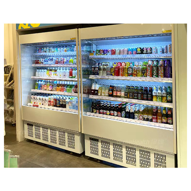 Marketlerde/Süpermarketlerde Meyve/Sebze Saklama ve Sergileme Amaçlı Küçük Açık Tip Soğutucular