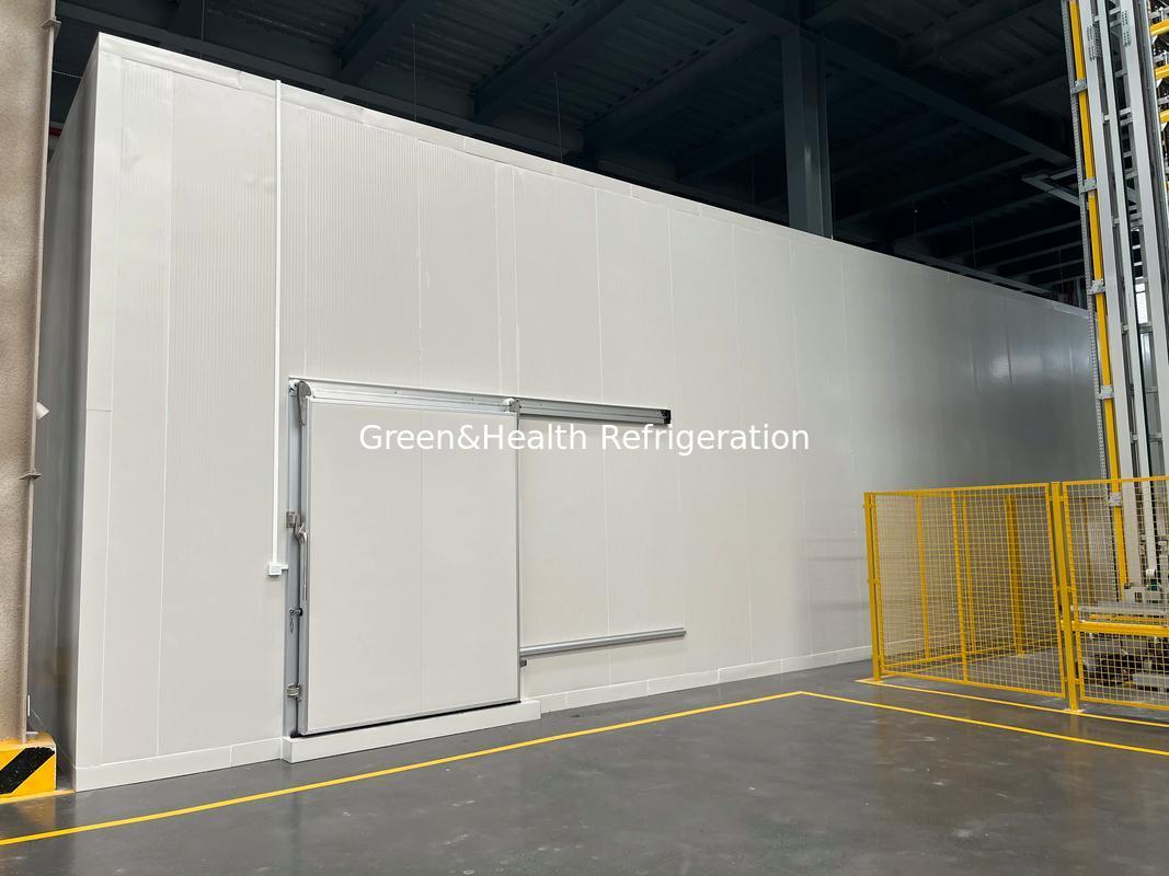 Customizable Size Cold Room Walk In Freezer With PU Panel And Condenser Unit