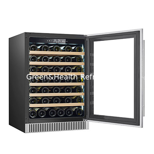 International High-End Vertical Single Door Red Wine Refrigerated Storage Display Freezer