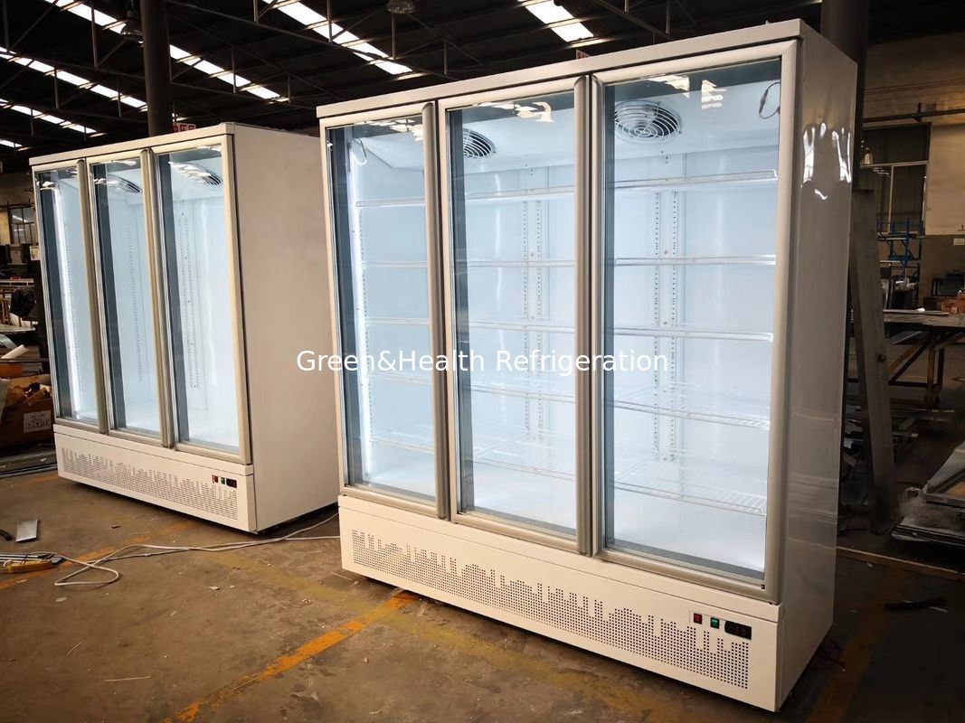 Süpermarketler, marketler, kafeler ve restoranlar için soğutmalı satış çözümü Enerji Ticari İçecek Soğutucusu