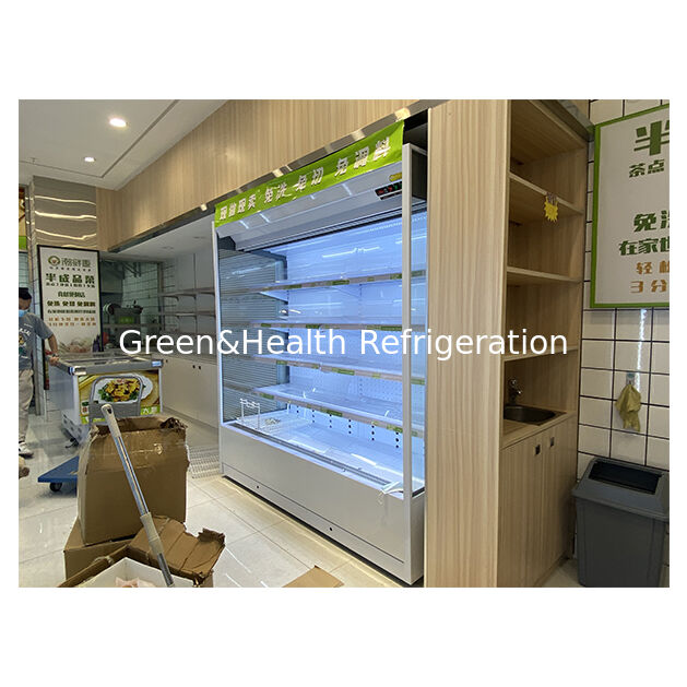 Fabrika Doğrudan Süpermarket Yüksek Kaliteli Depolama Gıda Dondurucu Açık Tip Dondurucu Dondurucu