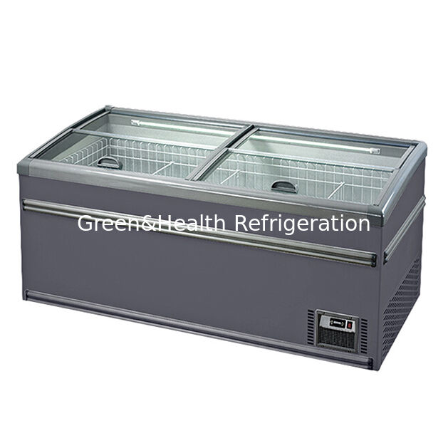 Depolama Türü Derin dondurucu Ticari Büyük Ölçekli Emtia Dondurucu Adası Dondurucu