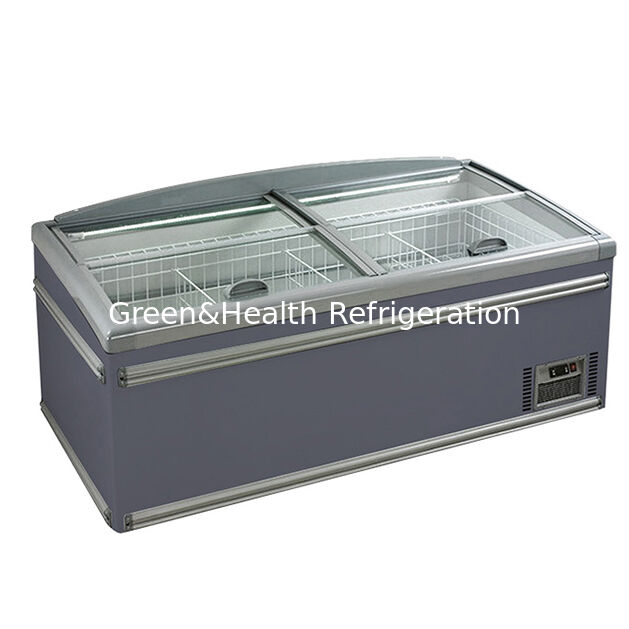 Depolama Türü Derin dondurucu Ticari Büyük Ölçekli Emtia Dondurucu Adası Dondurucu