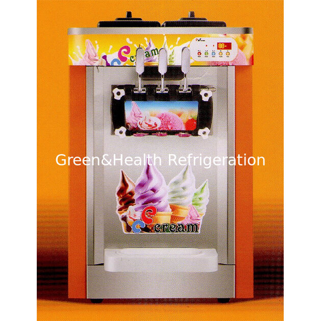 Multiple Nozzle Ice Cream Making Machines Used In Ice Cream Shops/Convenience Stores