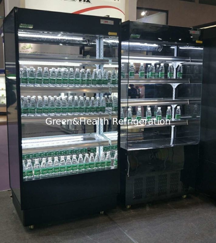 Ayarlanabilir Raf Mağazası Multideck DANFOSS R404a / R134 Kompresörlü Açık Soğutucu