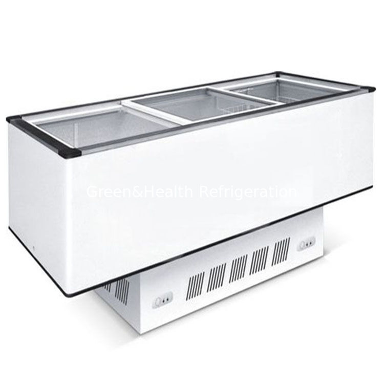 Large Capacity Vertical Chest Freezer with Danfoss Compressor and Auto Defrost for Commercial Use