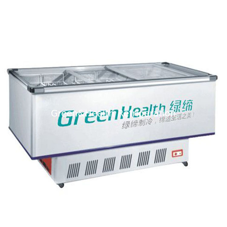 Large Capacity Vertical Chest Freezer with Danfoss Compressor and Auto Defrost for Commercial Use