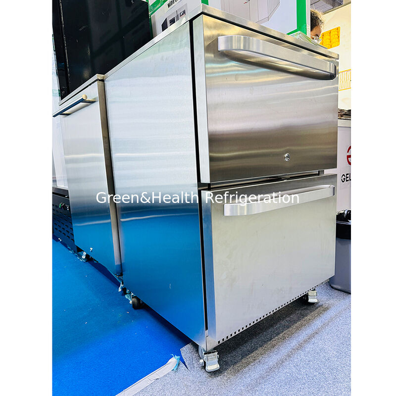 150L Capacity Outdoor Beverage Refrigerator with Stainless Steel Solid Door and ETL Certification