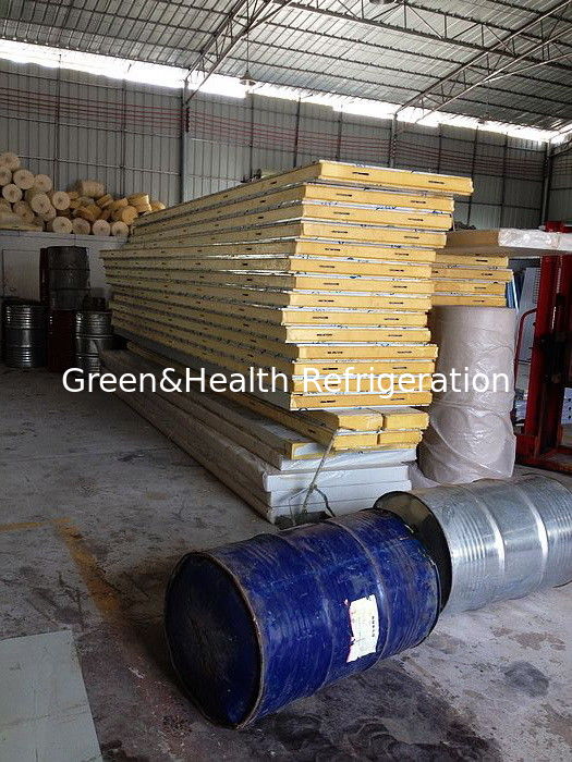 150mm Kalın Soğuk Depoda Yürümek W800mm * H1800mm Sürgülü Kapı