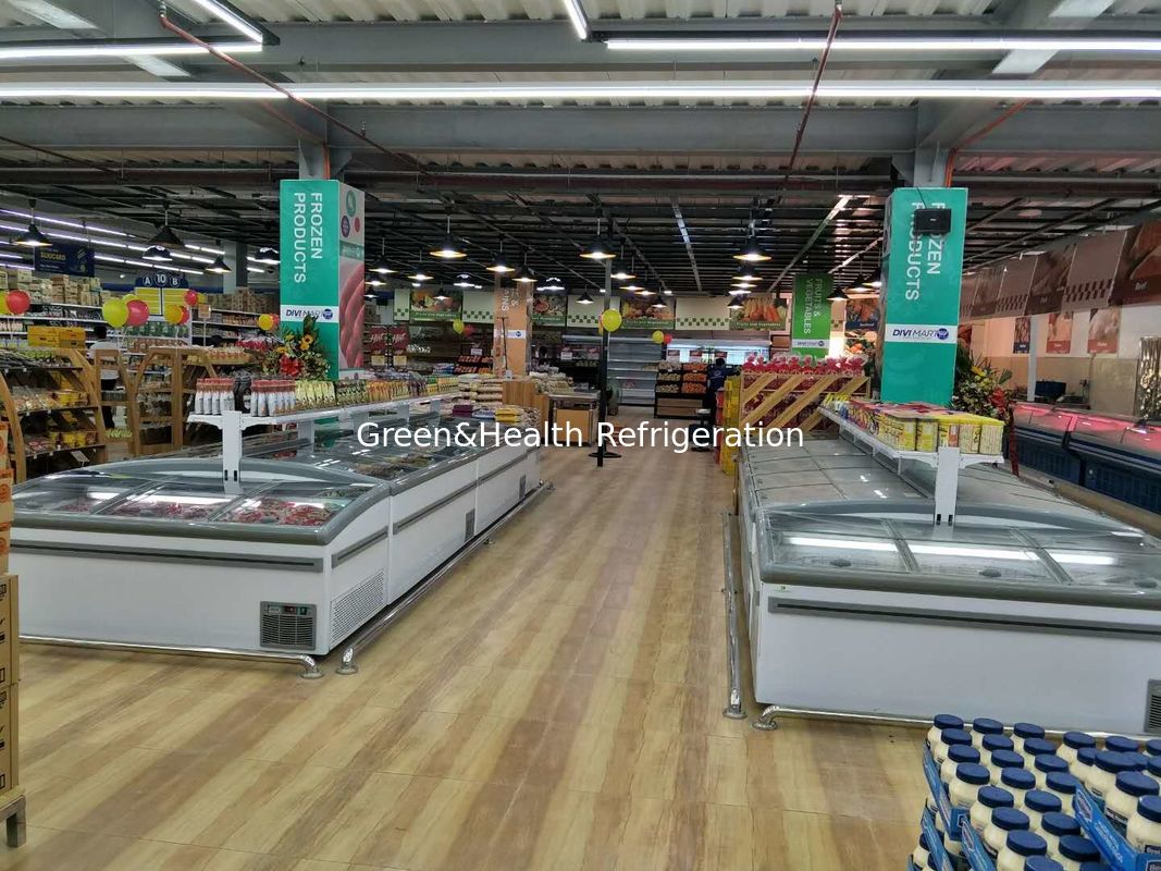 Danfoss Süpermarket Adası Dondurucu Ticari Buzdolabı