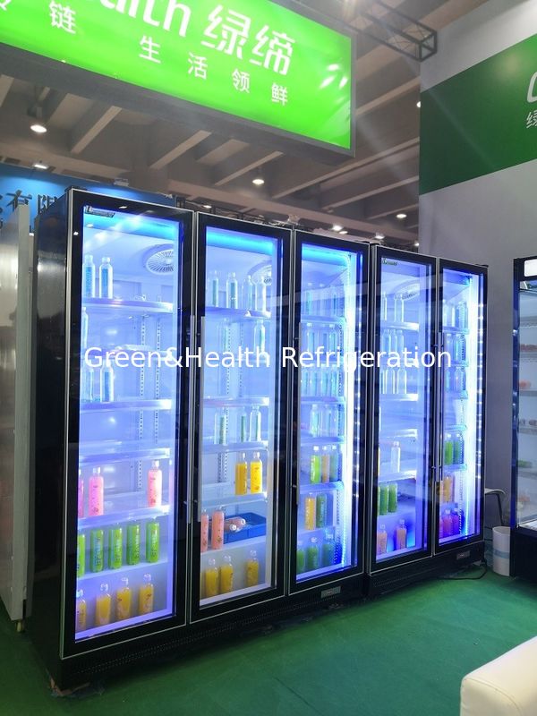 60Hz Modern Ticari Ekran Buzdolabı / Şarap Ve Bira Buzdolabı