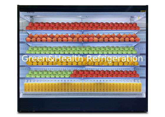 2.5 Metre Ticari Dik Açık Ekran Chiller Çift Hava Kanallı Sistem