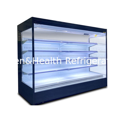 İçecekler Meyveler İçin Dik Ticari Büyük Açık Güverte Soğutma Grupları