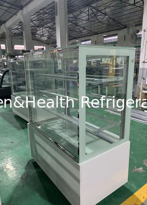 Ekmek için 3 Katmanlı Cam Fırın Kek Dükkanı Ekran Vitrin Dondurucu