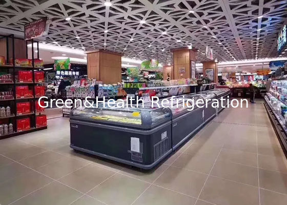 Ada Dondurma Ticari Teşhir Sandıklı Dondurucu Buz Çözme Ücretsiz