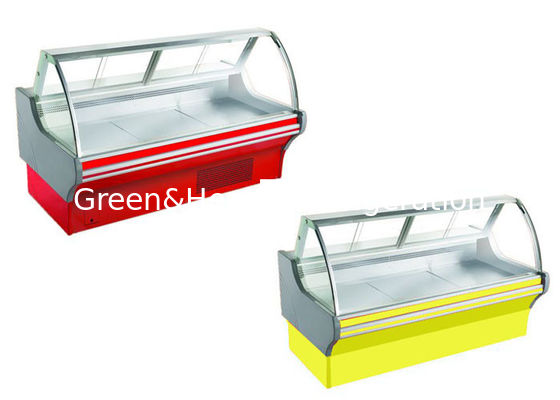 R404a Soğuk Şarküteri Kasası Deniz Ürünleri Soğutma Ekipmanları Catering İçin Et Vitrini