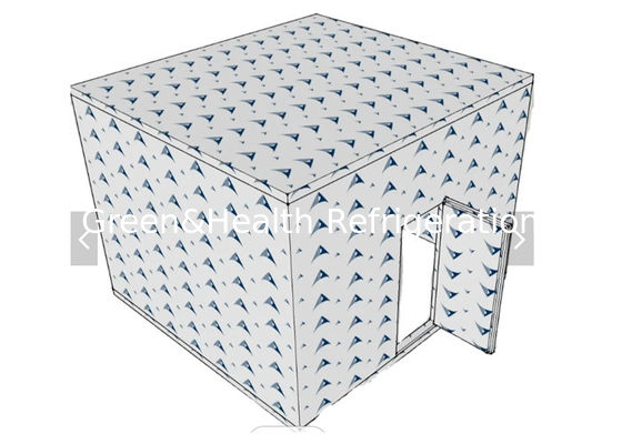 30M3 Gıda Depolama Dondurucu PU Panel Soğuk Hava Deposunda Yürümek Yoğuşmalı Ünite Buzdolapları