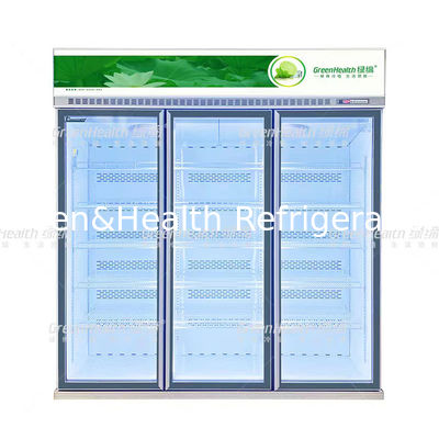 Otomatik Buharlı Dondurucu Su Soğuk İçecekler İçin Ticari İçecek Soğutucu