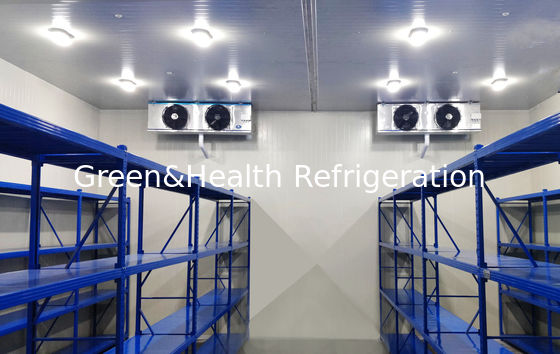 Soğuk Oda Yürüyen Soğutucu PU paneli olan Gıda Depolama Odası