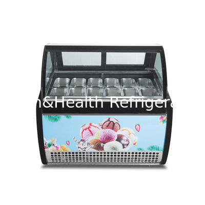 12 Aromalı Çift Satır Paslanmaz Çelik Tencereler Dondurucu Dondurucu