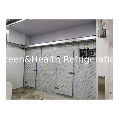 Süper Büyük Kalınlaştırılmış Kilitli Gıda Dondurma Depolama Soğuk Depolama Soğuk Oda