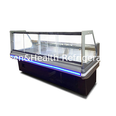 Ticari pişmiş gıda mağazaları / pazarlar / süpermarketler pişmiş gıdaları depolamak ve sergilemek için özel olarak tasarlanmış soğutma dolapları