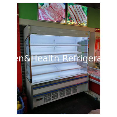 Ticari Ankastre Kompresörlü Çoklu Raflı Açık Tip Buzdolabı