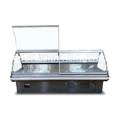 Ön kaldırma, pişmiş gıdalar için soğutucu depolama dolapları kullanan pişmiş gıdalar için yerleşik kompresör