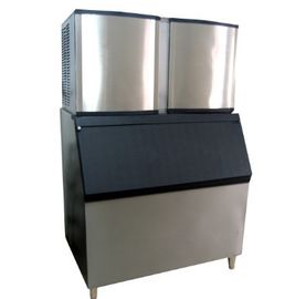 1 Ton / 24h Hava Soğutma Buz Küpü Süt Çay Dükkanı Için Yapma Makinesi