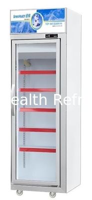 Redbull ve Süt Su Soğutucu için Tek Kapılı Ticari Dik Feezer