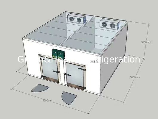 Dondurucuda Yürüme Çift Sıcaklık Kombi Soğutucular / soğuk oda